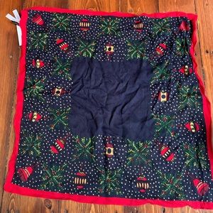 Talbots holiday scarf